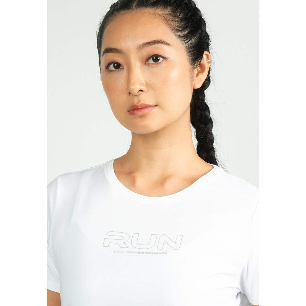 Skechers สเก็ตเชอร์ส เสื้อยืดแขนสั้นผู้หญิง Women Short Sleeve Tee Apparel - SP325W307-0019 — صورة 3