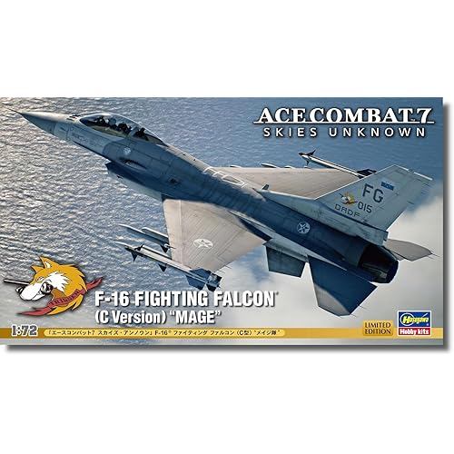 Hasegawa Creator Works Series Ace Combat 7 Sky s Unknown F-16 Fighting Falcon Type C Mage Squadron 1