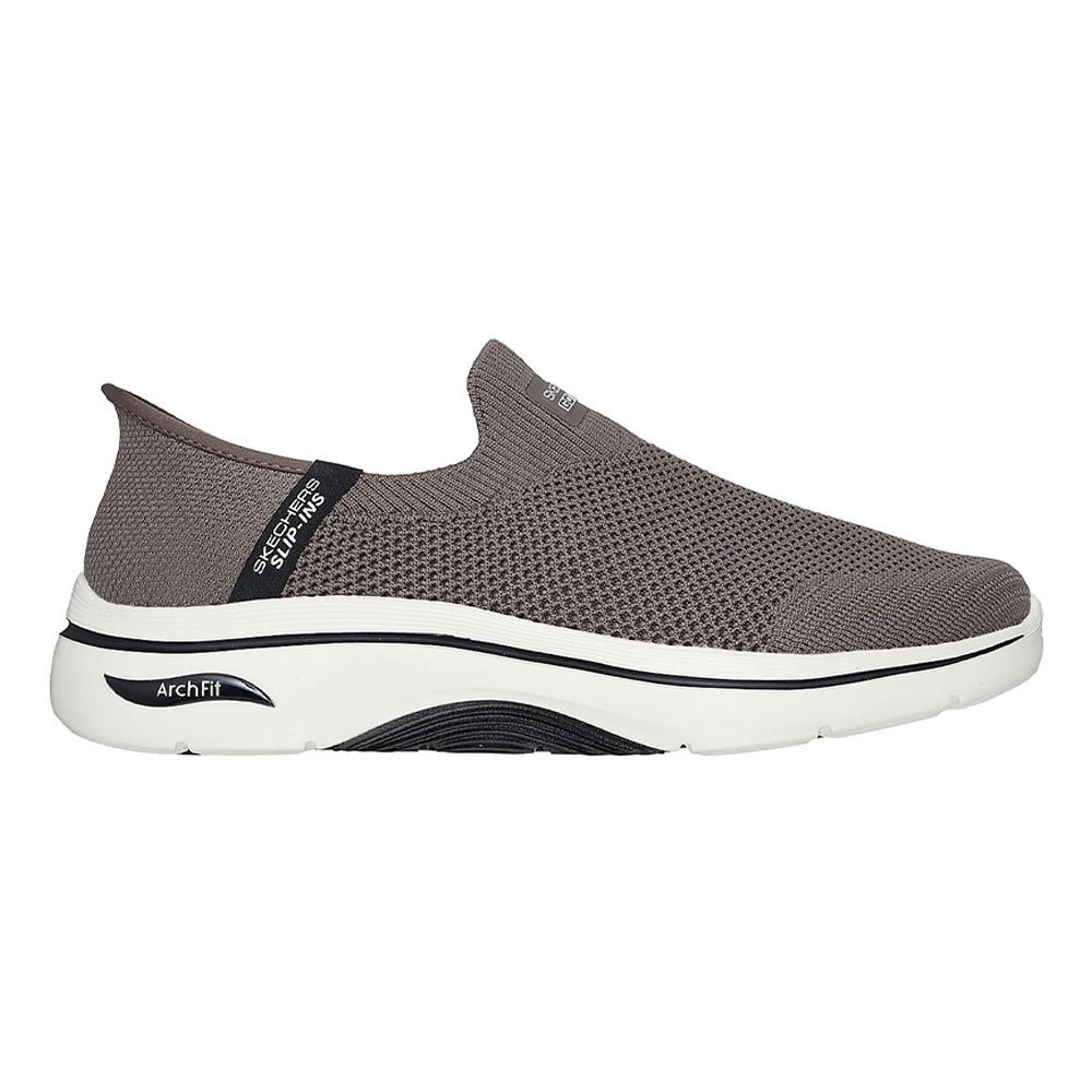 Skechers สเก็ตเชอร์ส รองเท้าผู้ชาย Men Slip-ins GOwalk Arch Fit 2.0 Iconic 2 Walking Shoes - 216522-BRN APMA (latest) — صورة 3
