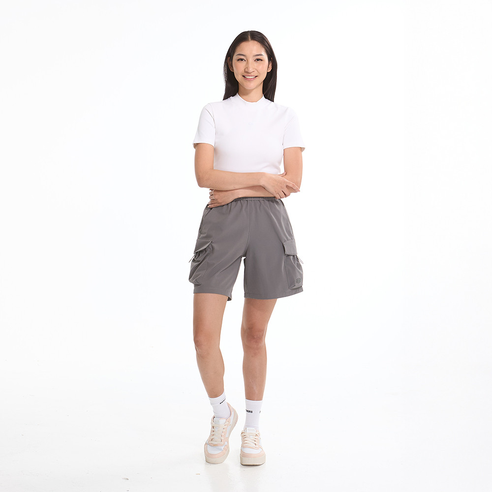 Skechers สเก็ตเชอร์ส เสื้อยืดแขนสั้นผู้หญิง Women Short Sleeve Tee Apparel - L224W064-00QF — صورة 5