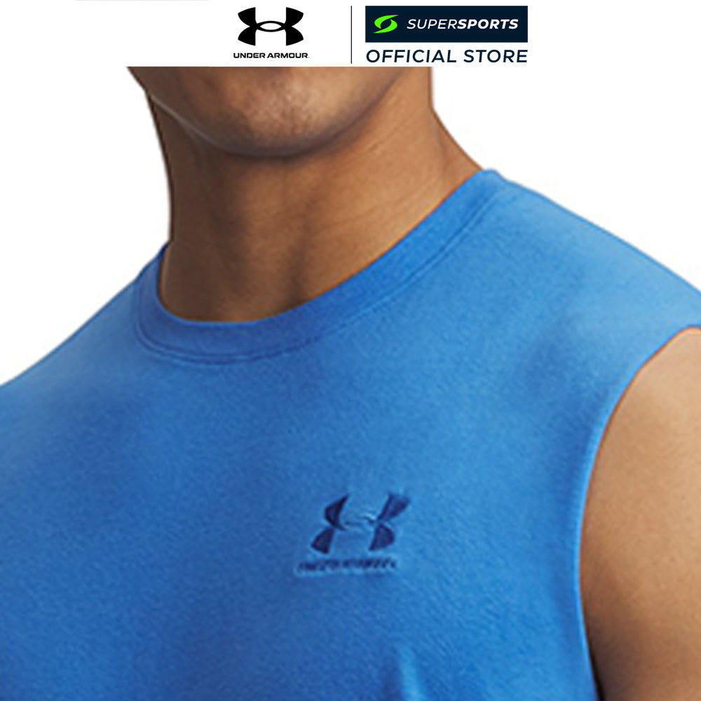 UNDER ARMOUR Icon เสื้อกล้ามออกกำลังกายผู้ชาย — صورة 5