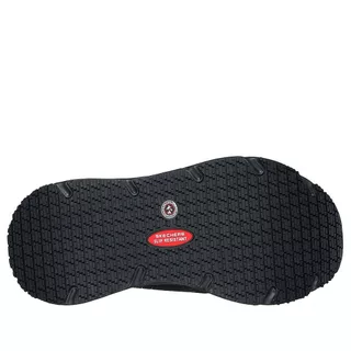 Skechers สเก็ตเชอร์ส รองเท้าทำงานผู้ชาย Men Work Max Cushioning Elite SR Remmal Work Shoes - 200231-BLK