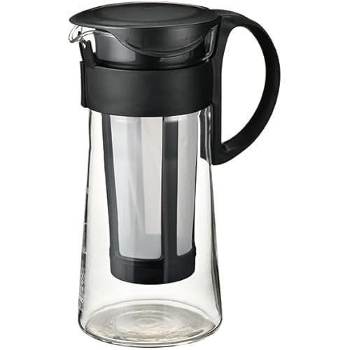 HARIO Mizudashi Coffee Pot Mini Black 600mL Pitcher Cold Brew Made in Japan MCPN-7-B