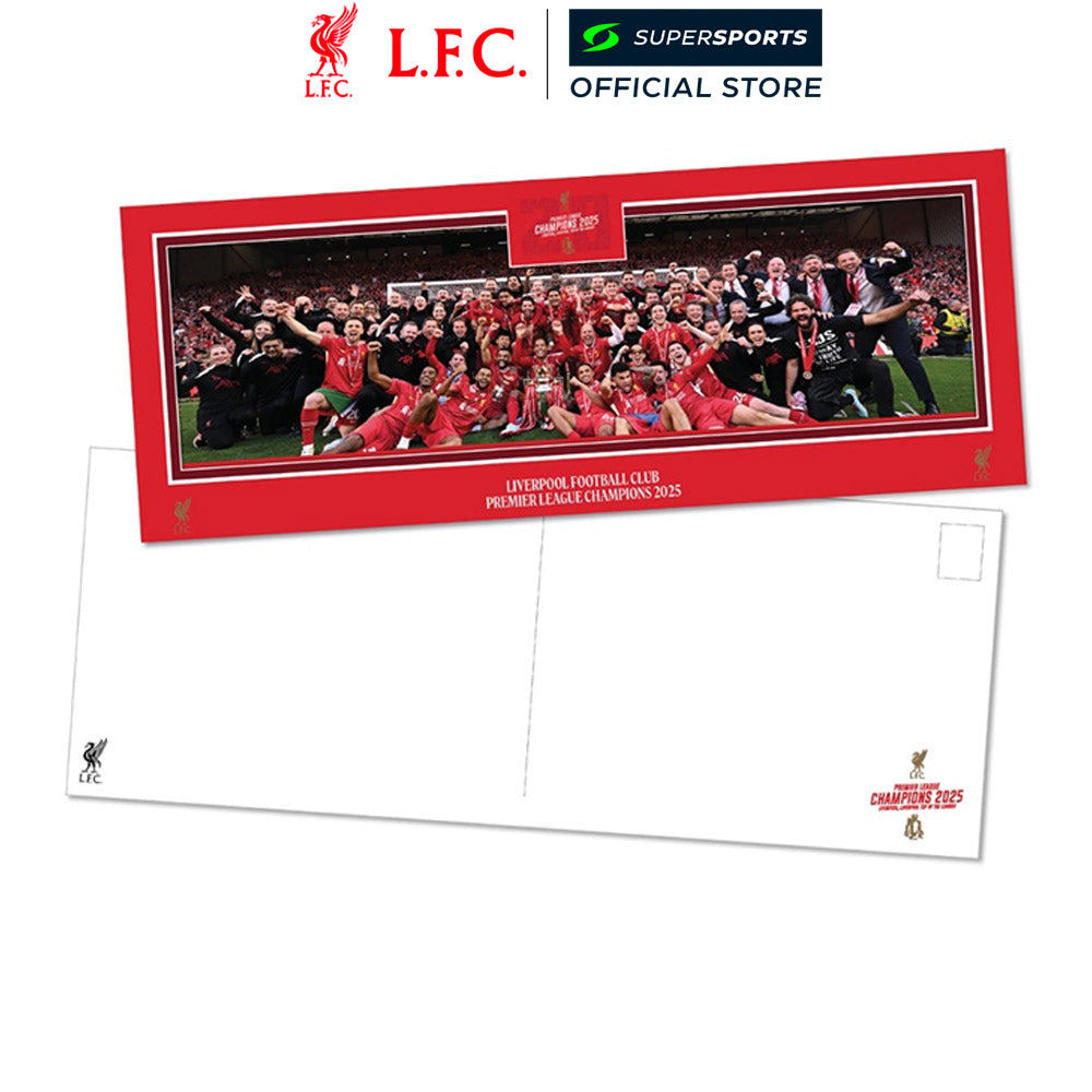 LFC Premier League Trophy Lift โปสการ์ด