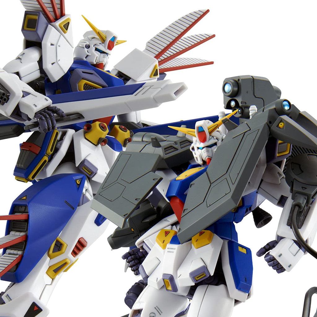[Direct from Japan] Bandai Spirits MG 1/100 Gundam F90 Mission Pack R-Type & V-Type