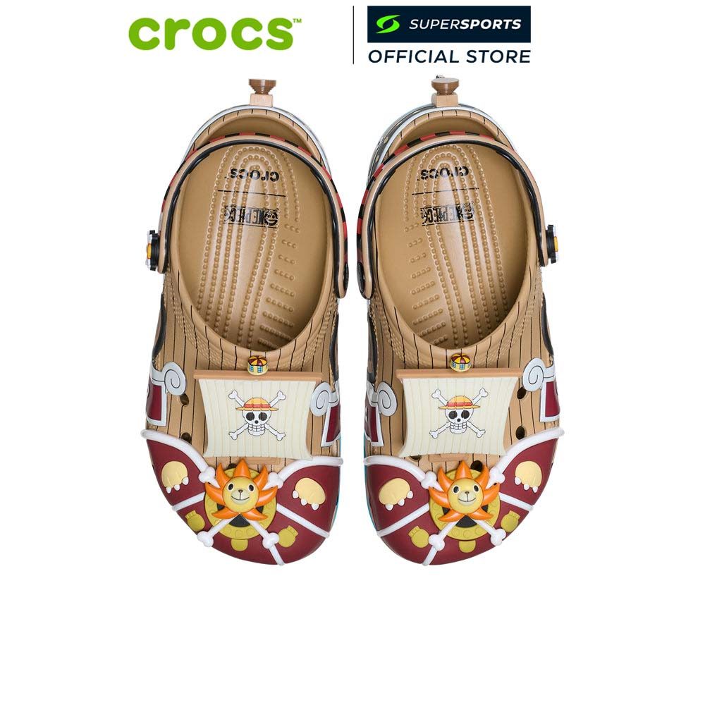CROCS One Piece Thousand Sunny Classic Clog รองเท้าลำลองผู้ใหญ่ ราคา ถูกที่สุด ดีลบีเคเค แกลเลอรีภาพที่ 7