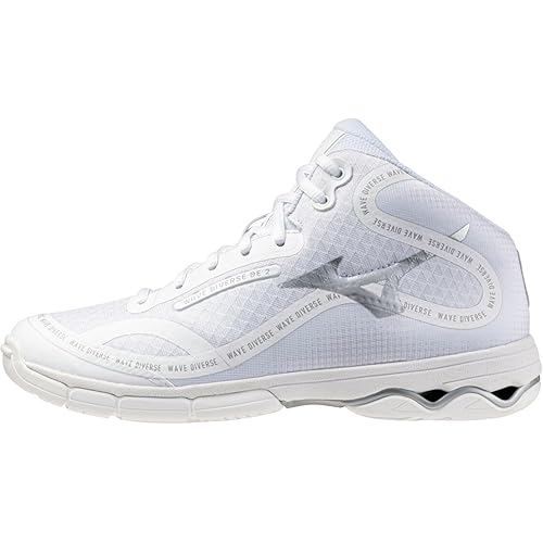 Mizuno Fitness Shoes Wave Diverse DE 2 White Silver 24.5 cm 2E