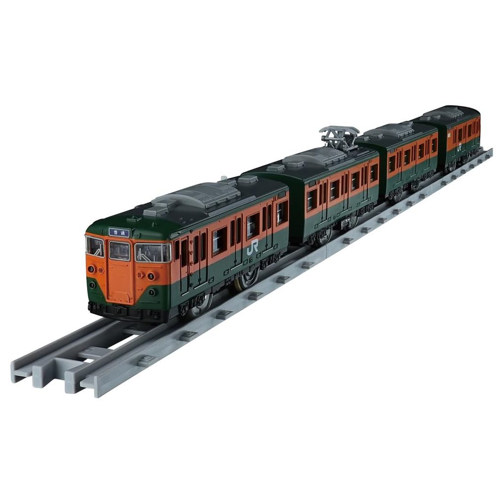 รถไฟโดยสาร Takara Tomy Plarail Real Class 113 Series (สี JR East Japan Shonan)