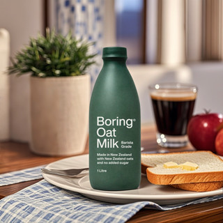 Boring Oat Milk Barista 1Lt. โบริ่ง นมโอ๊ต สูตรบาริสต้า 1 ลิ…