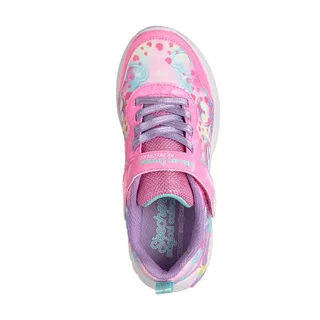 Skechers สเก็ตเชอร์ส รองเท้าเด็กผู้หญิง Girls S-Lights Unicorn Dreams Heart Sparkles Shoes - 303063L-PKMT (latest)