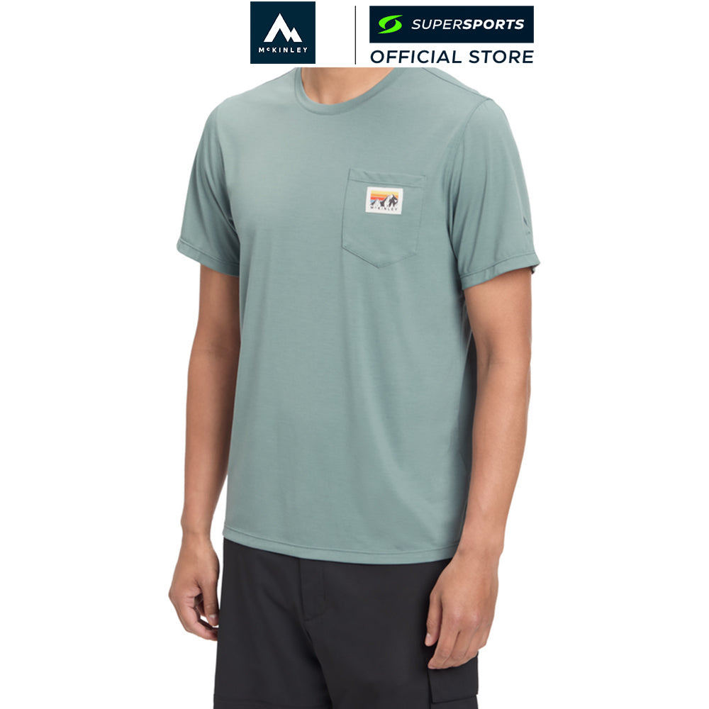 MCKINLEY Eelis เสื้อยืดผู้ชาย สีเขียว