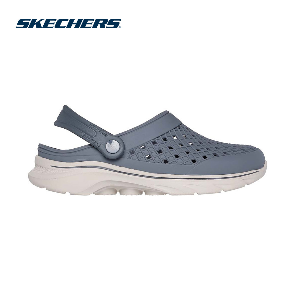 Skechers สเก็ตเชอร์ส รองเท้าผู้ชาย Men Foamies GOwalk 7 Ambition Shoes - 243283-CHAR (latest)