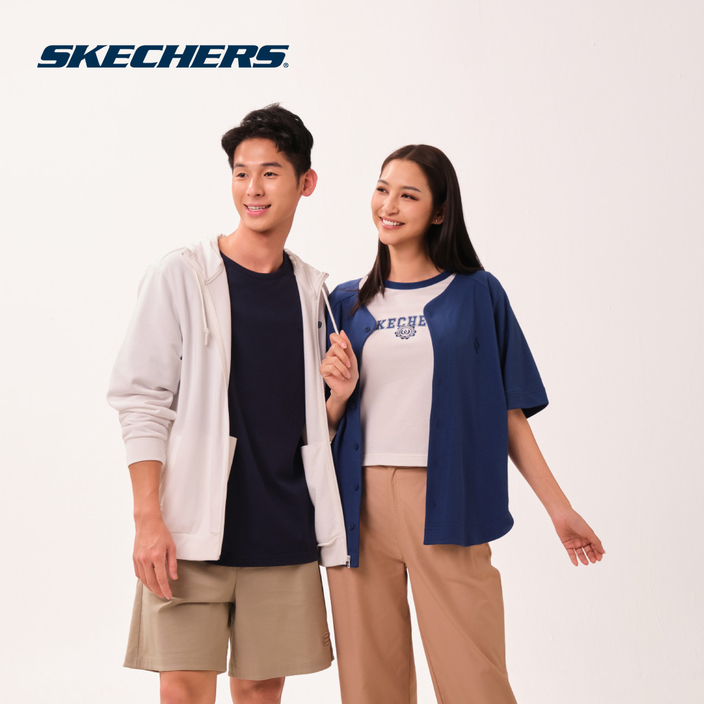 Skechers สเก็ตเชอร์ส เสื้อเชิ้ตแขนสั้นผู้หญิง Women Trendy Short Sleeve Shirt - SL226W182-00U6 (late