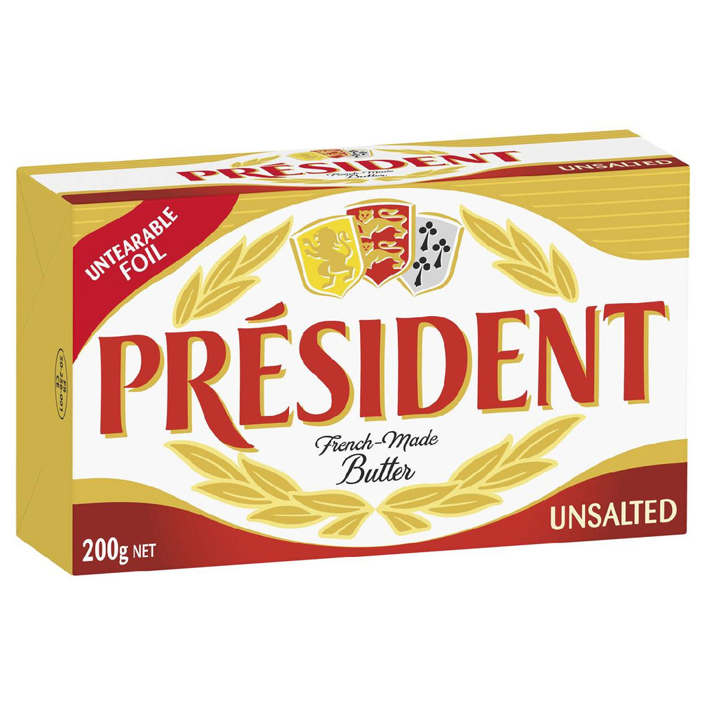 [3228022910023] President Butter Unsalted 200g