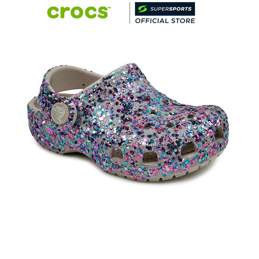 CROCS حذاء أطفال Classic Dazzle Glitter Clog
