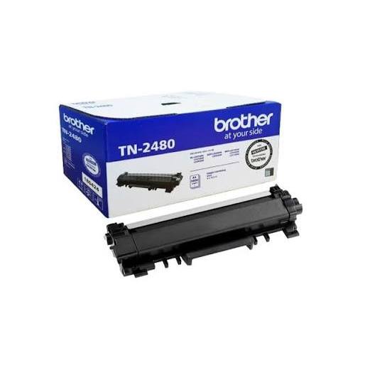 ตลับผงหมึกแท้ Brother TN-2480 (Black Toner Cartridge - High Yield)