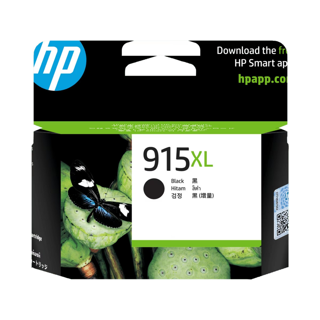 ตลับหมึกอิงค์เจ็ท HP 915XL Black Original Ink Cartridge