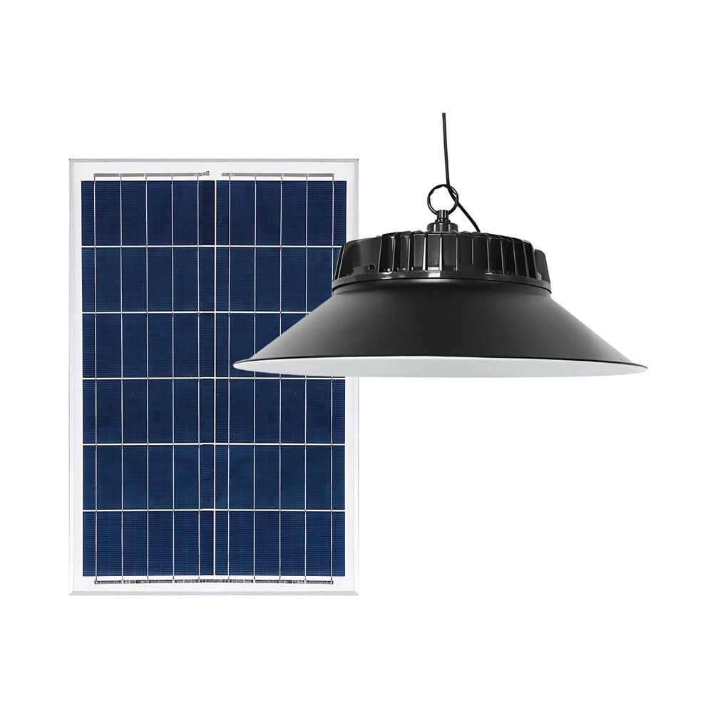 CARINI ไฟช่อภายนอก SOLAR S013 40 วัตต์ DAYLIGHT/COOL WHITE/WARM WHITE สีดำ จัดส่งโดย HomePro