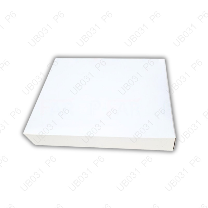 *Ask*No.2ขาว"ไม่เจาะ18.5 x 26 x 4.5 cm(1แพ็คย่อย X10ใบ)|UB031_S_P6