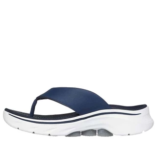 Skechers สเก็ตเชอร์ส รองเท้าแตะผู้ชาย Men On-The-GO GOwalk 7 Sandal Walking Sandals - 229293-NVY Goga Mat