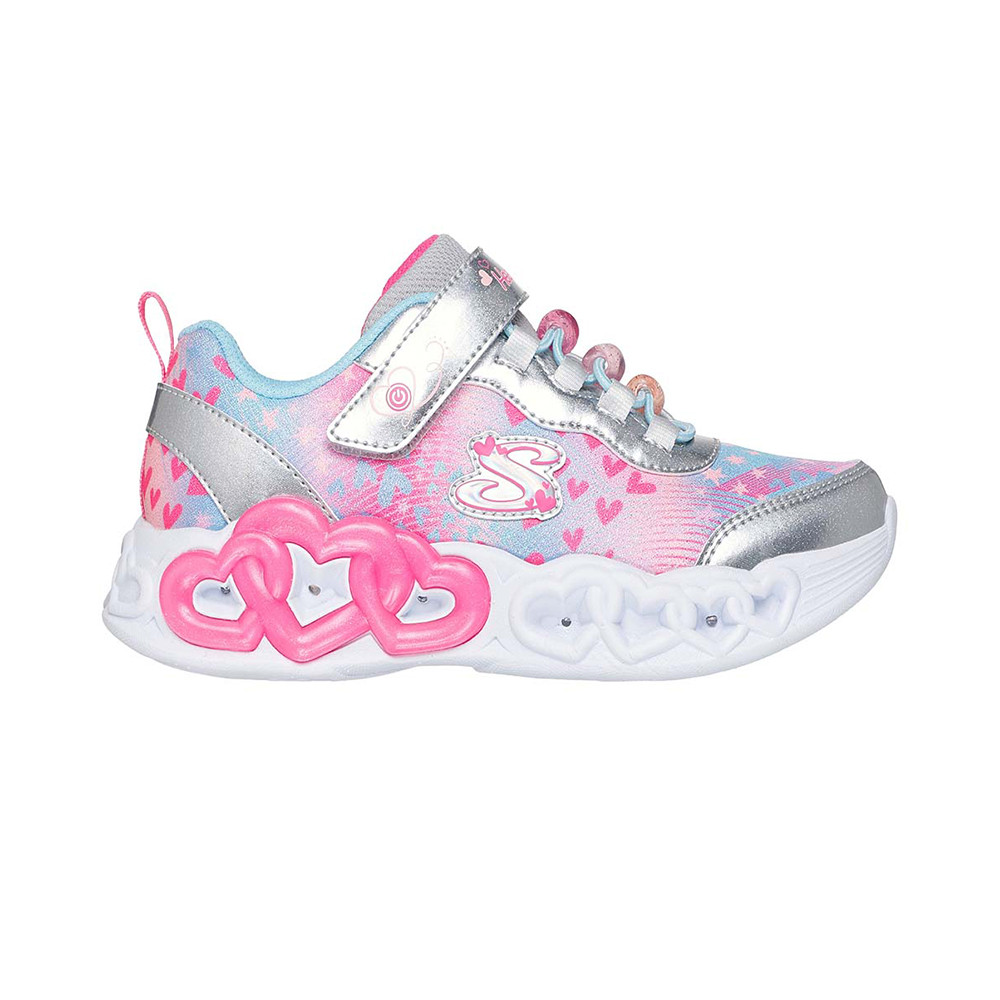 Skechers حذاء بنات Infinite Heart Lights — صورة 2
