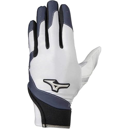 Mizuno Boy s Defensive Gloves for One Hand Junior Navy White Baseball 1EJEY21014