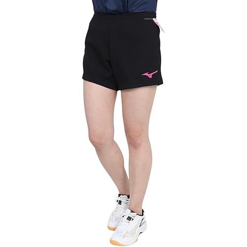 Mizuno Volleyball Wear Game Pants Standard Women s V2MB8202 97 Black x Berry Pink M