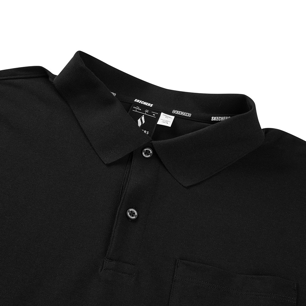 Skechers สเก็ตเชอร์ส เสื้อโปโลผู้ชาย Men Polo Apparel - L224M033-0018 — صورة 4