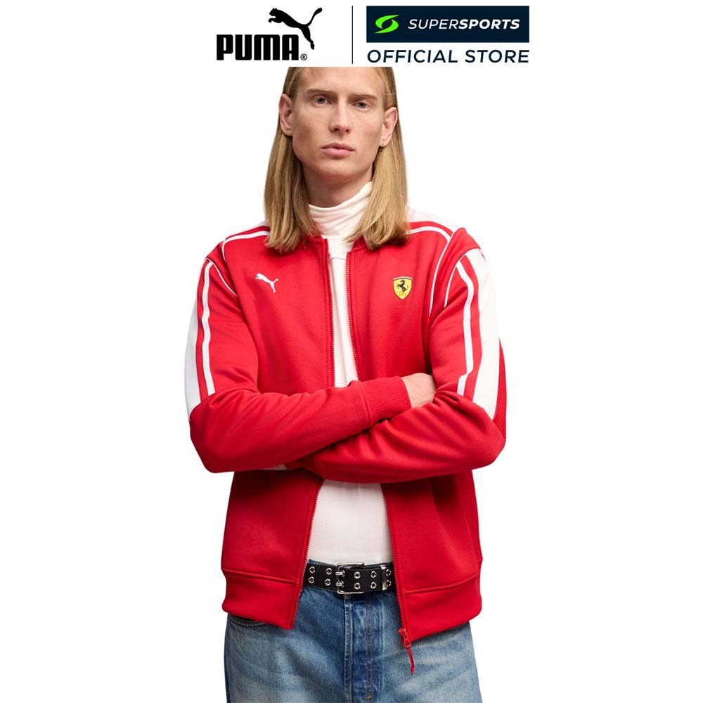 PUMA Scuderia Ferrari MT7 Track เสื้อแจ็คเก็ตผู้ชาย