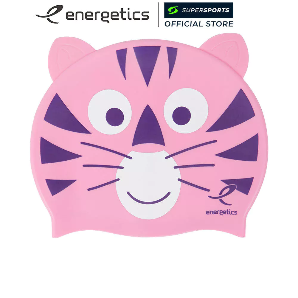 ENERGETICS Silicone Tiger Pink หมวกว่ายน้ำเด็ก