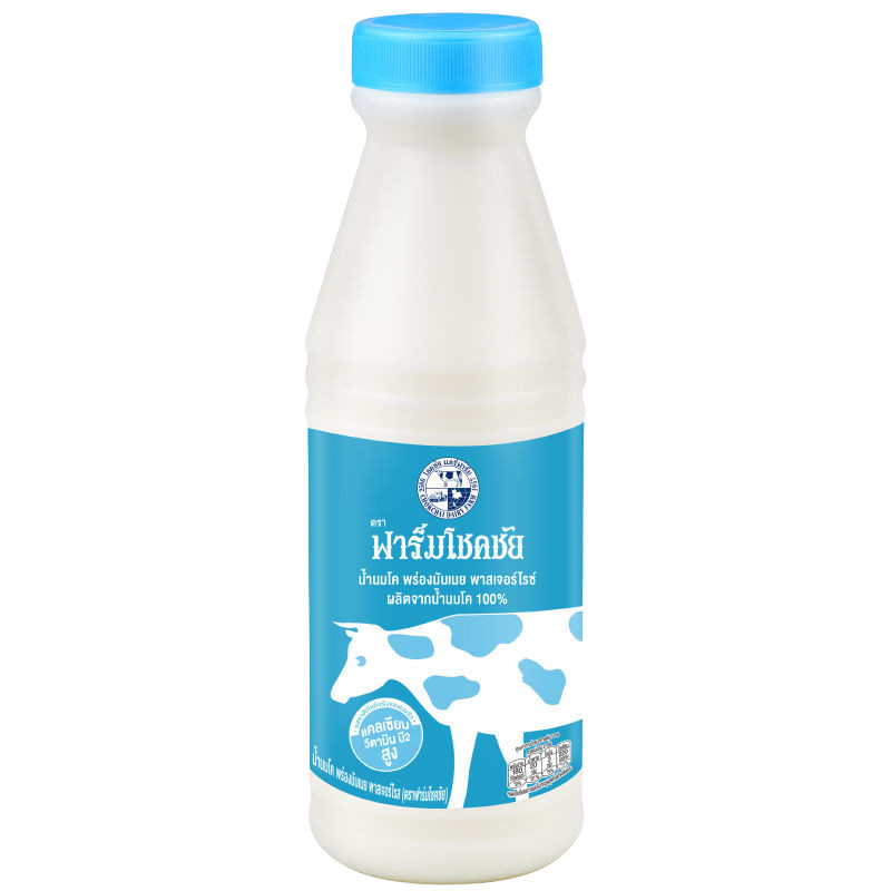 [8850274011019] Chokchai Milk 400 Cc. นมสดพาสเจอร์ไรส์โชคชัย 400 ซีซี