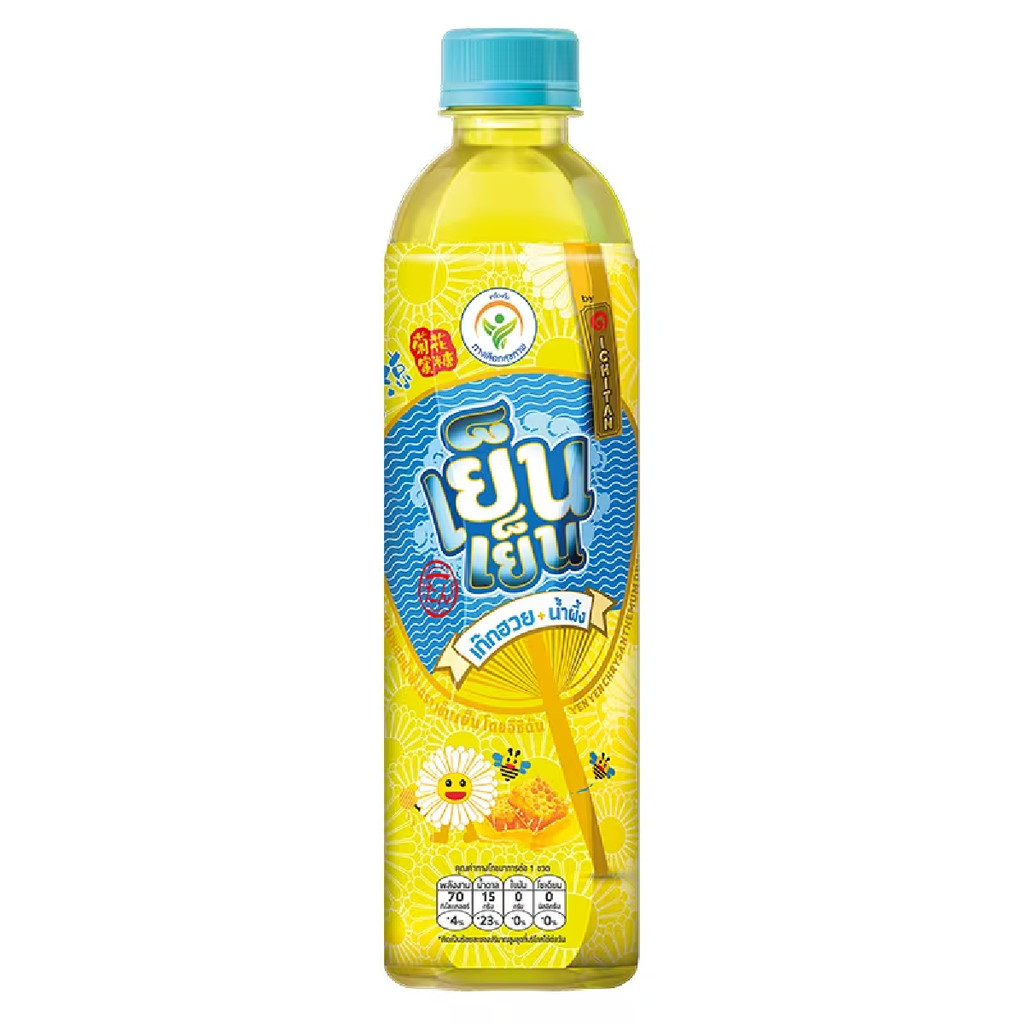 [8858891301728] Ichitan Yenyen Chrysanthemum Honey 400 M อิชิตัน เย็นเย็น เก๊กฮวยผสมน้ำผึ้ง 400 มล.
