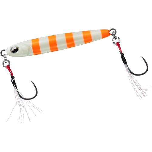 DAIWA Lure Samurai Jig R SF 60g Glow Zebra Orange