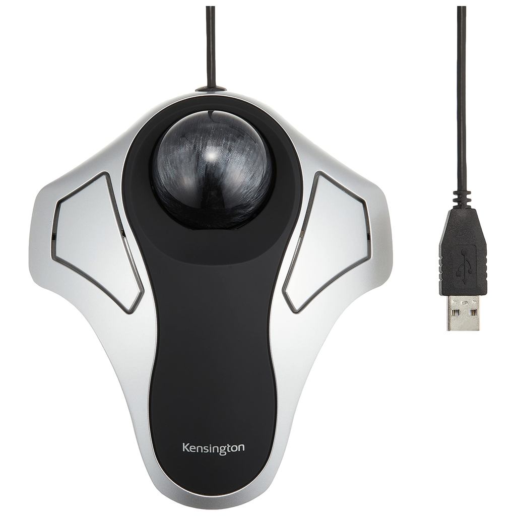 Kensington Orbit Optical Trackball K64327JP Scroll Ring มีสาย USB Ergonomic ของแท้นำเข้าจากญี่ปุ่น