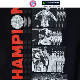 FC BAYERN MUNCHEN Bundesliga Winners 2025/26 Oversize เสื้อยืดฟุตบอลผู้ชาย