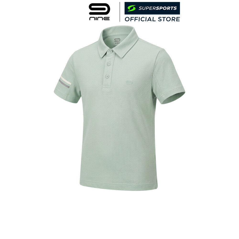 9NINE Green เสื้อโปโลกอล์ฟเด็ก
