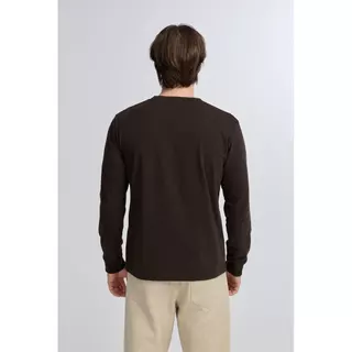 CC DOUBLE O ROUND NECK POCKET TEE ผู้ชาย เสื้อยืดคอกลมแขนยาวแบบมีกระเป๋า รุ่น O26WGMA024 (AW26 #P1)