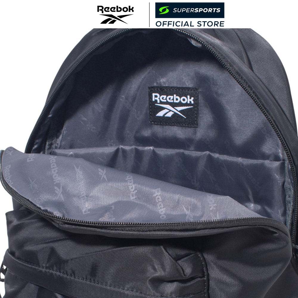 REEBOK حقيبة ظهر بجيب أمامي بسحاب — صورة 6