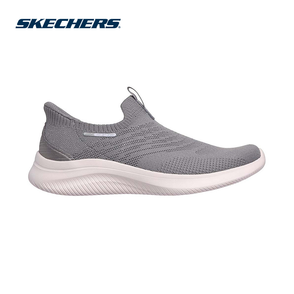 Skechers สเก็ตเชอร์ส รองเท้าลำลองผู้หญิง Women Slip-Ins Sport Ultra Flex 4.0 Pure Casual Shoes - 150802-GRY (latest)