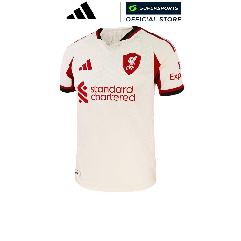 ADIDAS เสื้อแข่งผู้ชายทีมลิเวอร์พูล ชุดเยือน เกรด Authentic ฤดูกาล 2025/26