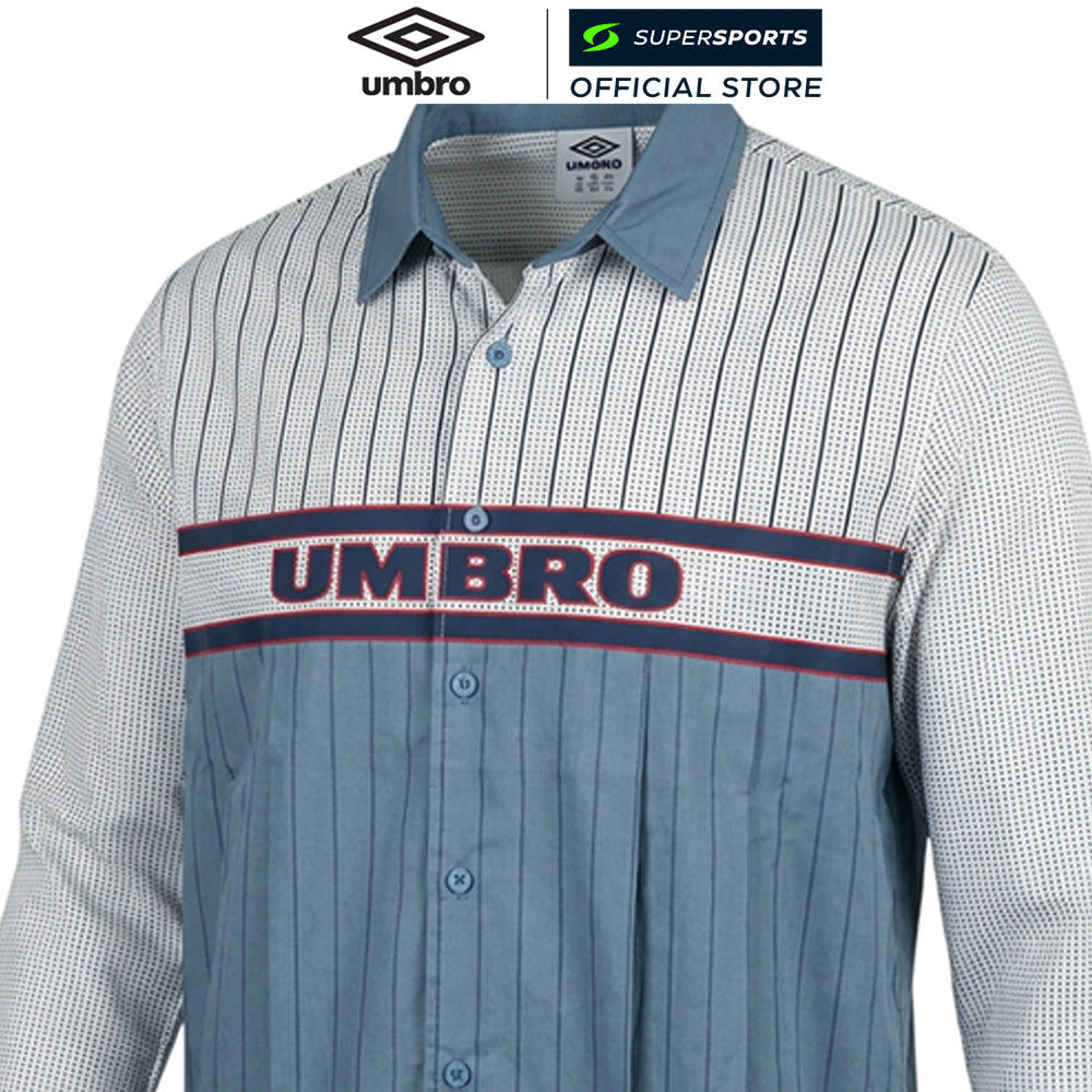UMBRO Panelled Long Sleeve เสื้อเชิ้ตผู้ชาย — صورة 3
