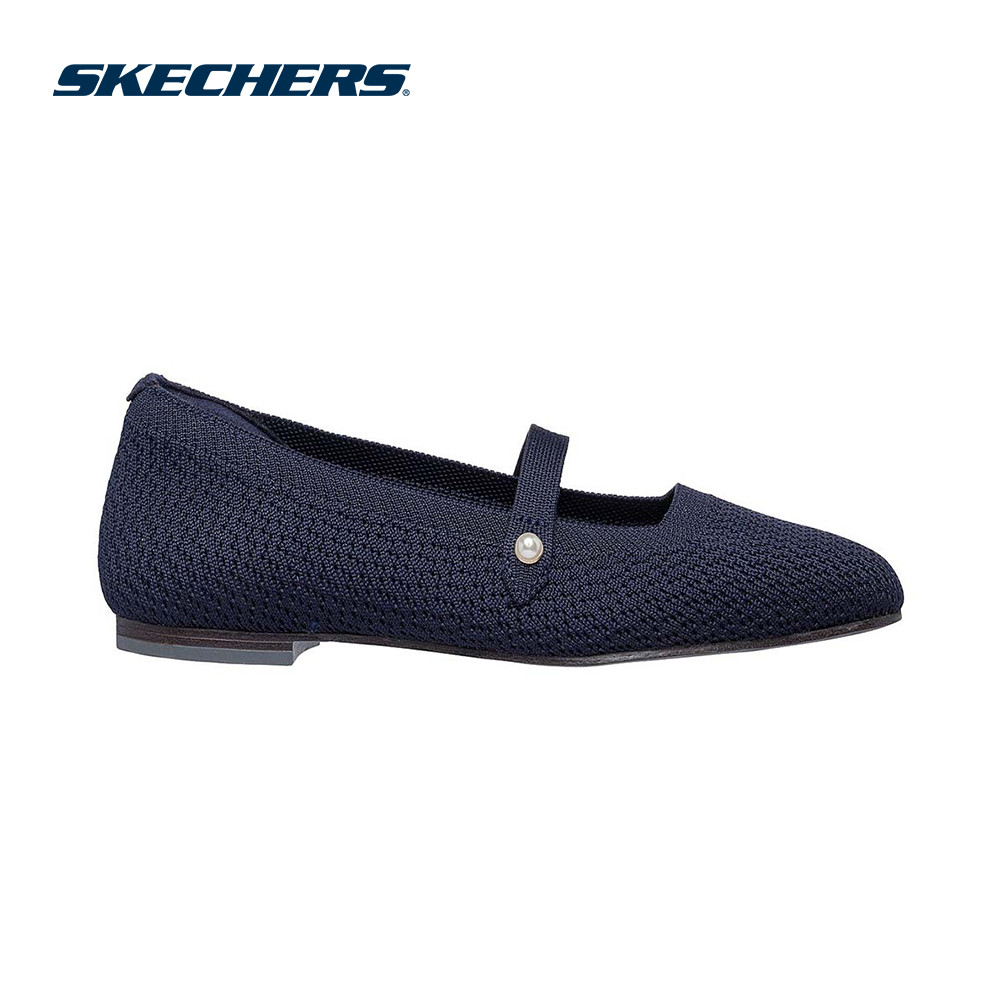 Skechers สเก็ตเชอร์ส รองเท้าผู้หญิง Women Modern Comfort Cleo Square Lavish Love Shoes - 159057-NVY (latest)