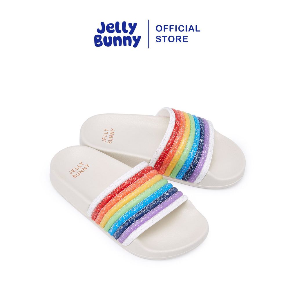 JELLY BUNNY รองเท้าแตะสำหรับเด็กผู้หญิง MINI SNOWDROP รุ่น B26CSKA008 IVORY