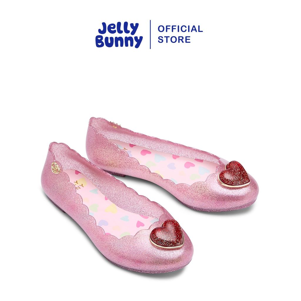 JELLY BUNNY รองเท้าคัทชูทรงบัลเล่ต์สำหรับเด็กผู้หญิง MINI SOPHIE LAYNE รุ่น B25SKBL001 PINK