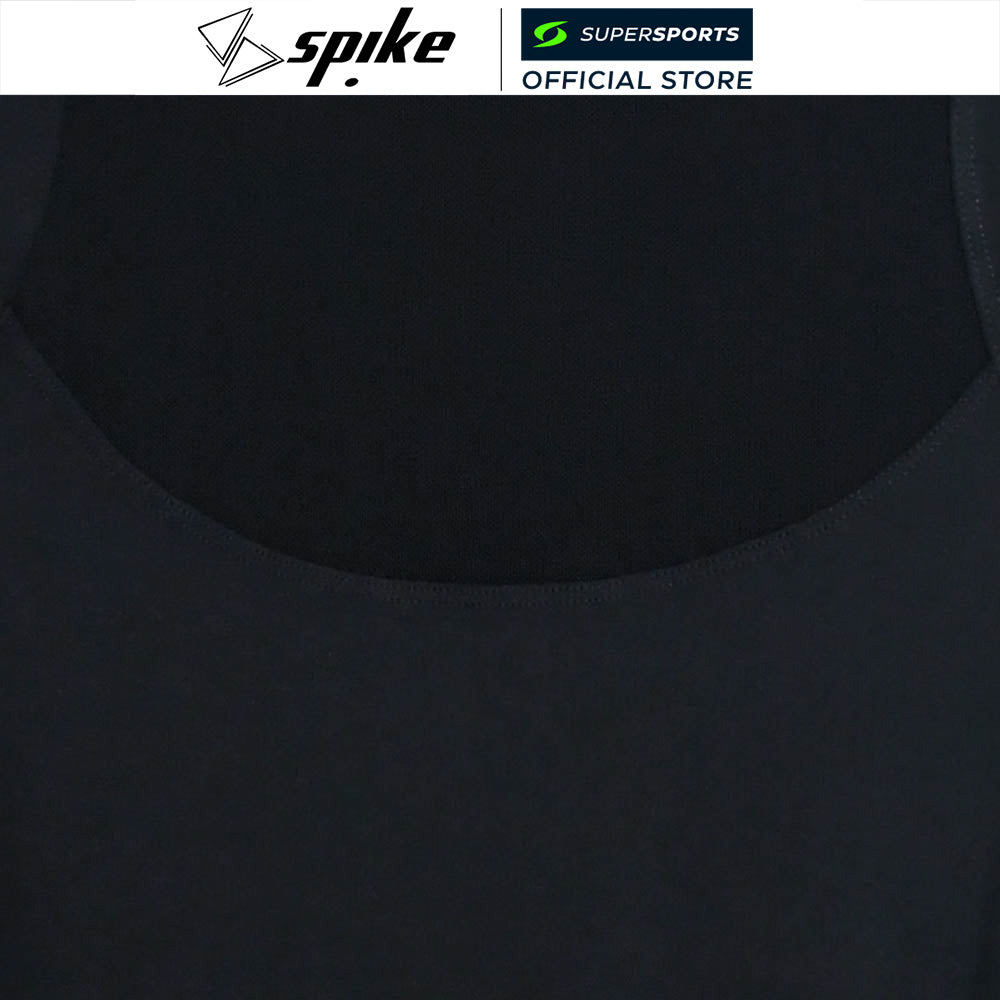 SPIKE Black เสื้อวิ่งผู้หญิง สีดำ — صورة 4