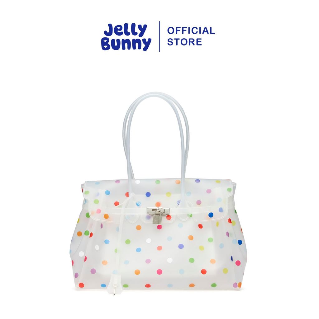 JELLY BUNNY حقيبة يد JOLLIE DOT — أبيض