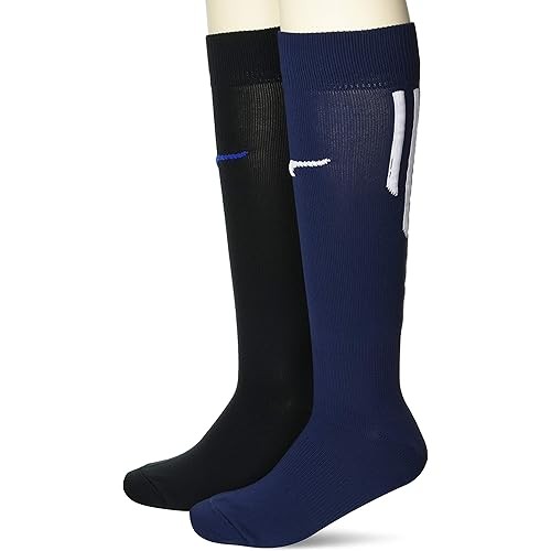 Mizuno Rugby Wear 2-Pair Stockings R2MX0502 Blue White 25