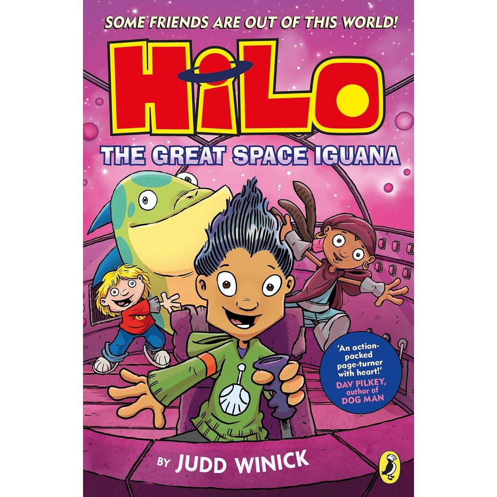 หนังสืออังกฤษใหม่ HILO 11: THE GREAT SPACE IGUANA Paperback ปกอ่อน