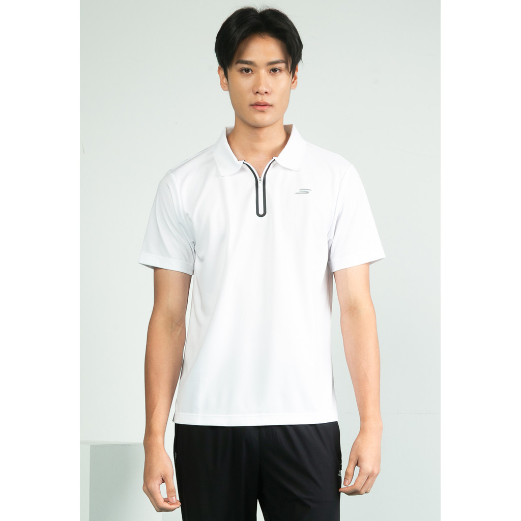 Skechers สเก็ตเชอร์ส เสื้อโปโลผู้ชาย Men Polo Apparel - SP325M329-0019