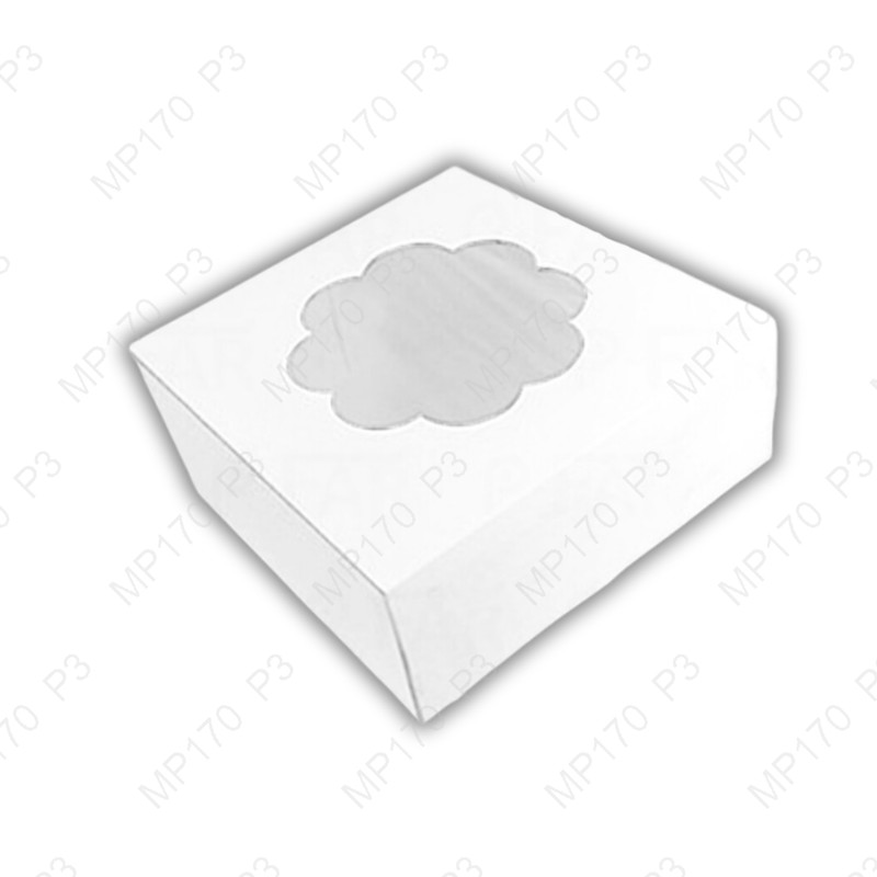 *ไม่ห.ย.*แม็ค0.5ปอนด์ขาวเจาะสูง6 x 6 x 3 นิ้ว(1แพ็ค X 100ใบ)|MP170_P3